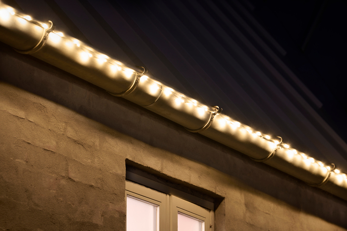 Lyskæde Flex 200 LED hvid 19,9 meter